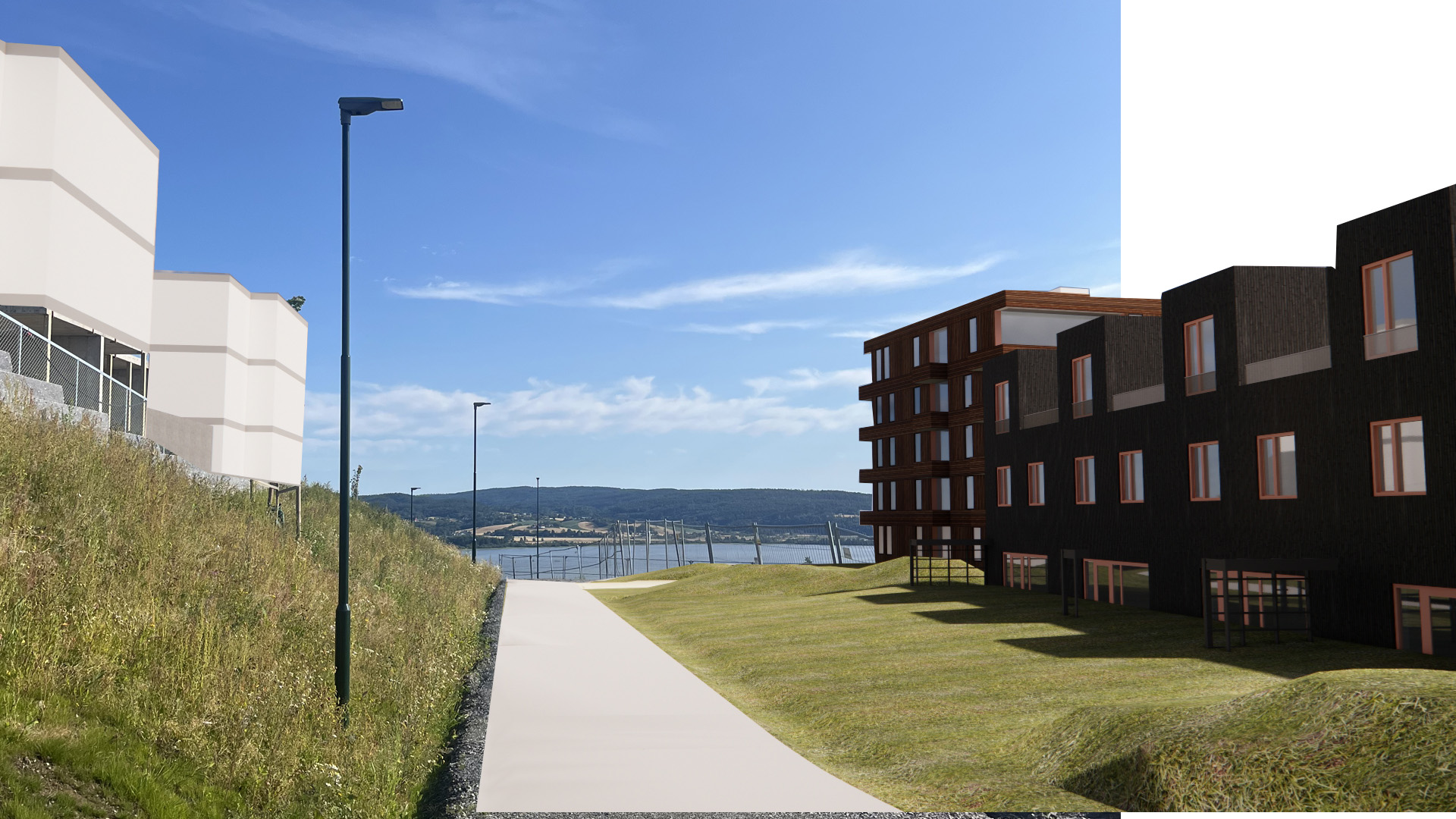 Planlagte boliger i Marikollen i Rælingen